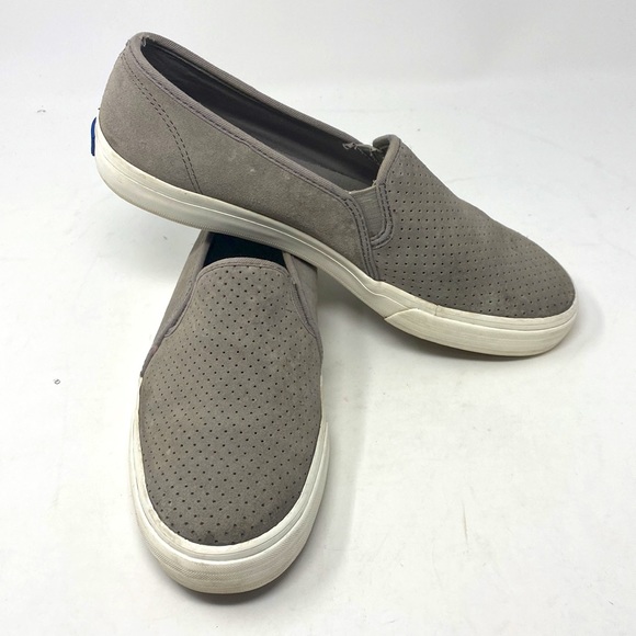 KEDS Size 8.5 M Gray Loafer Shoes Leather Women Wh58699